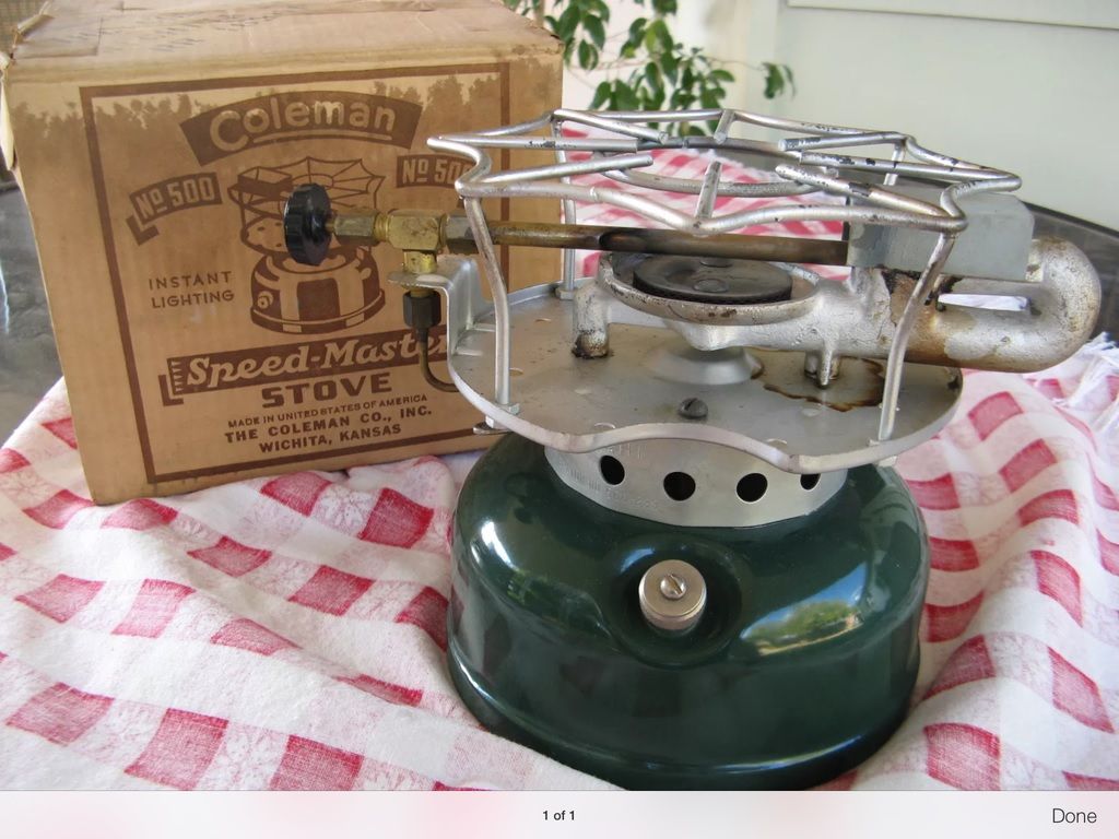 Fuel Stoves Vintage Caravans